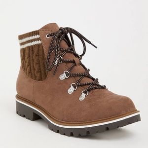 Torrid Knit Hiker Boots